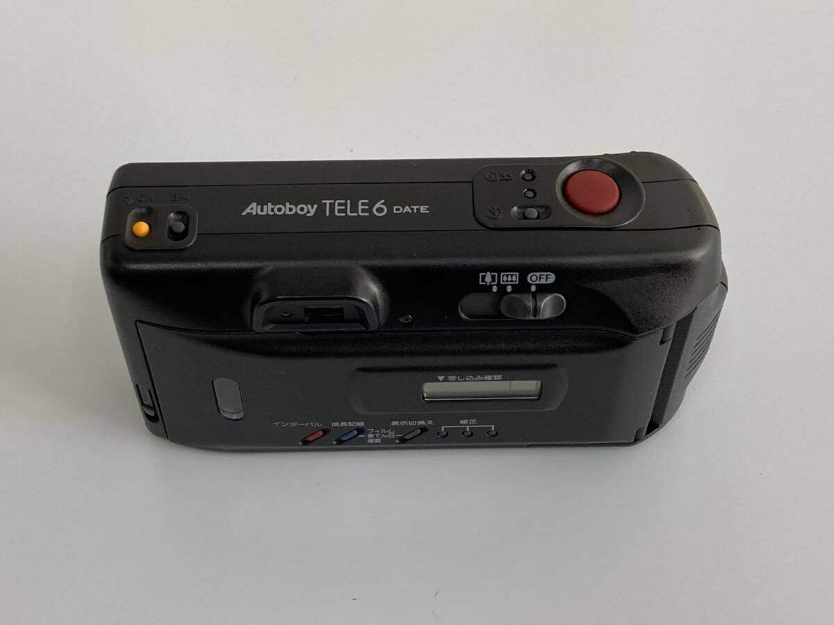 極美品 Canon Autoboy TELE6 フィルムカメラ 奇跡の 極美品 Canon Autoboy TELE6 フィルムカメラ 奇跡の