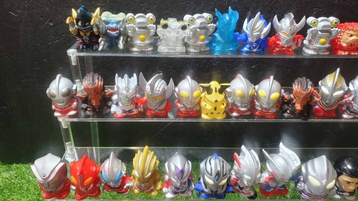 1円～ 大量 151体 ウルトラマン 指人形 フィギュア まとめ