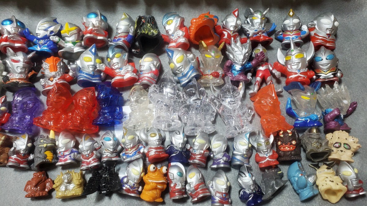 当時物／レア ウルトラマン 指人形 47個 まとめセット 怪獣