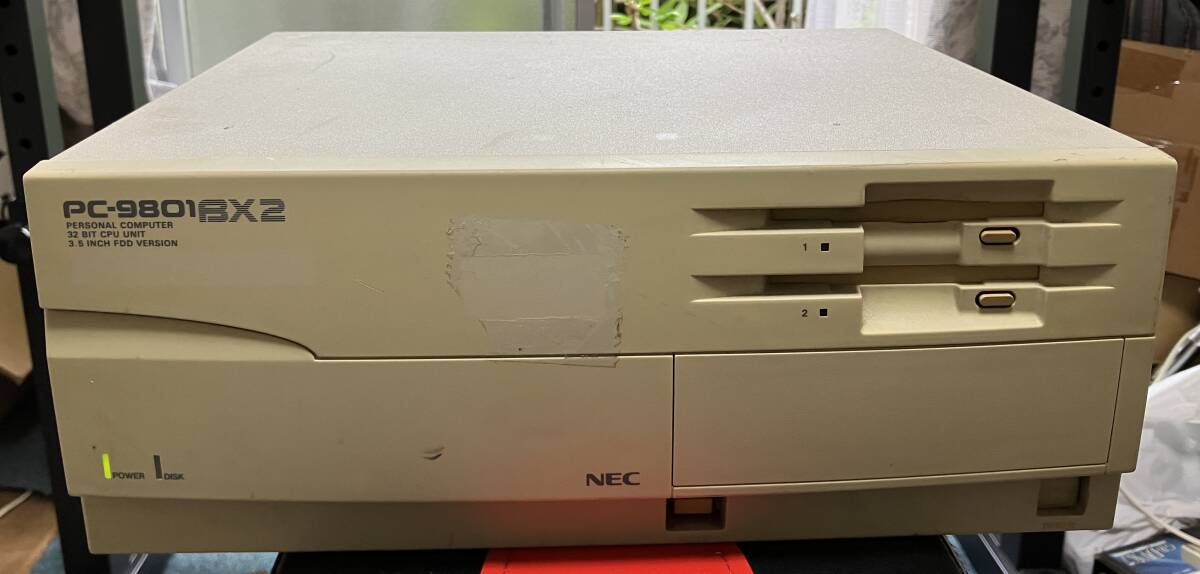 NEC PC-9801BX2 ジャンク 通電(デスクトップ)|売買された NEC PC-9801BX2 ジャンク 通電(デスクトップ)|売買された