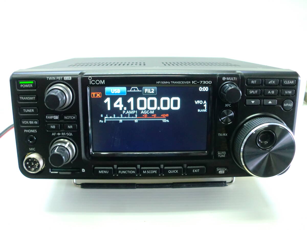 アイコム HF+50MHz オールモードトランシーバー IC-7300 中古 アイコム HF+50MHz オールモードトランシーバー IC-7300 中古