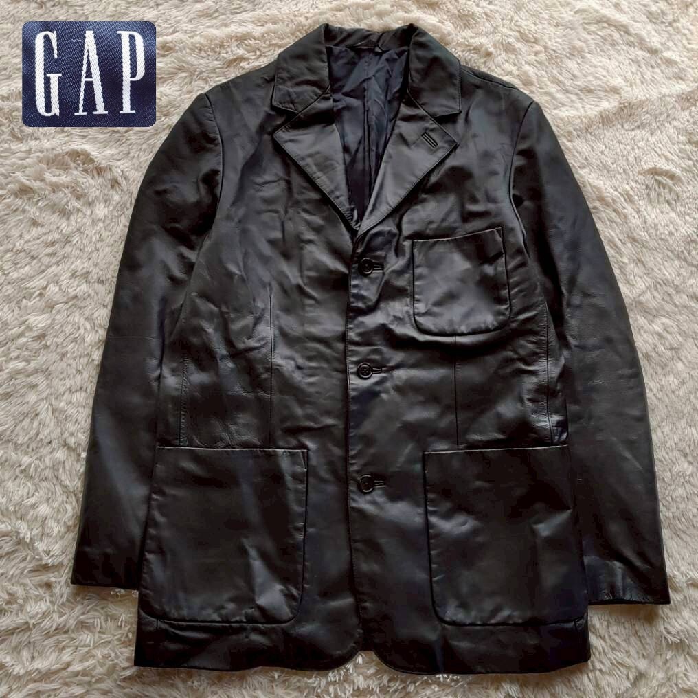 OLD GAP】90s オールドギャップ 牛革 レザーテーラード OLD GAP】90s オールドギャップ 牛革 レザーテーラード