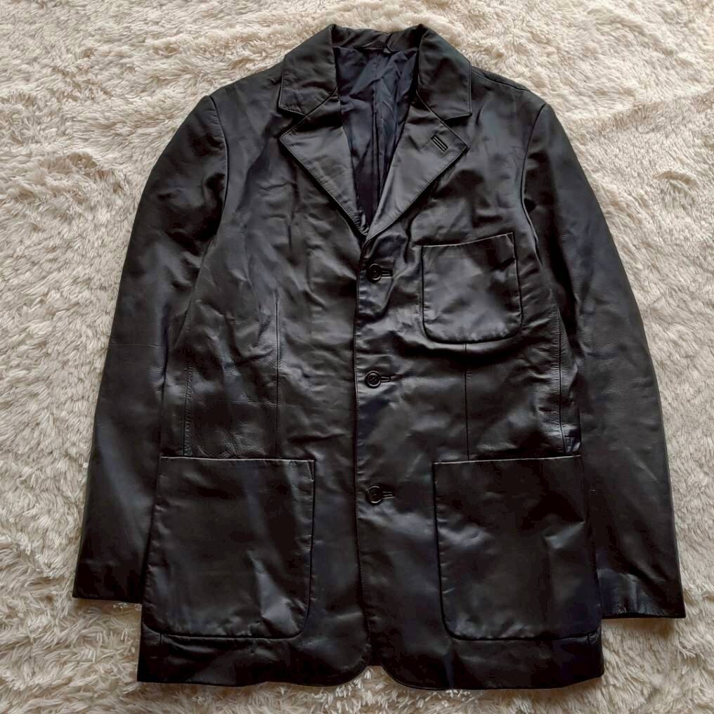 OLD GAP】90s オールドギャップ 牛革 レザーテーラード OLD GAP】90s オールドギャップ 牛革 レザーテーラード