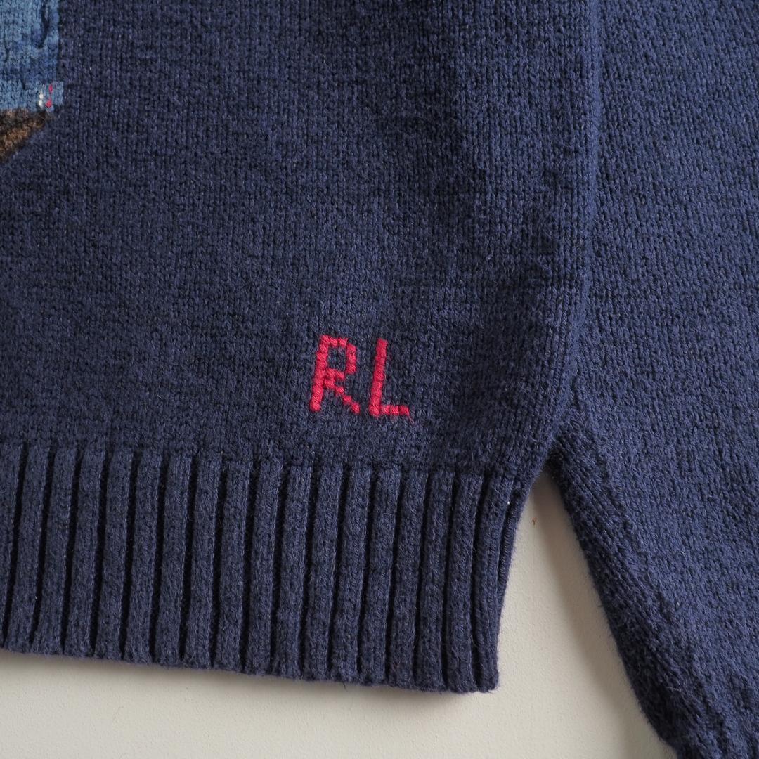 ラルフローレン Ralph Lauren 希少 ニット セーター ポロベア ラルフローレン Ralph Lauren 希少 ニット セーター ポロベア