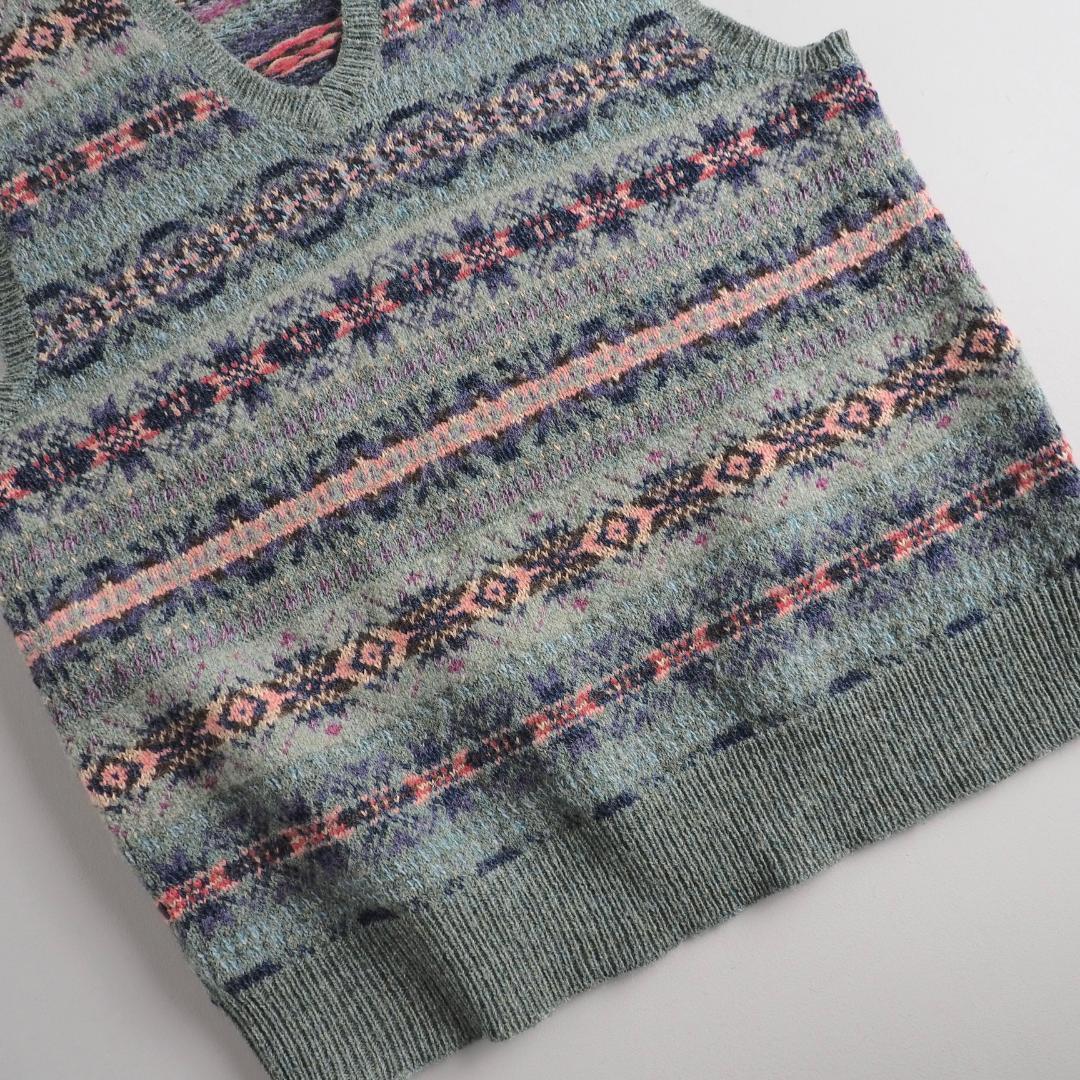 ラルフローレン　正規品　ベスト　ニット　北欧柄　美品 中古・古着通販】POLO RALPH LAUREN (ポロ・ラルフローレン