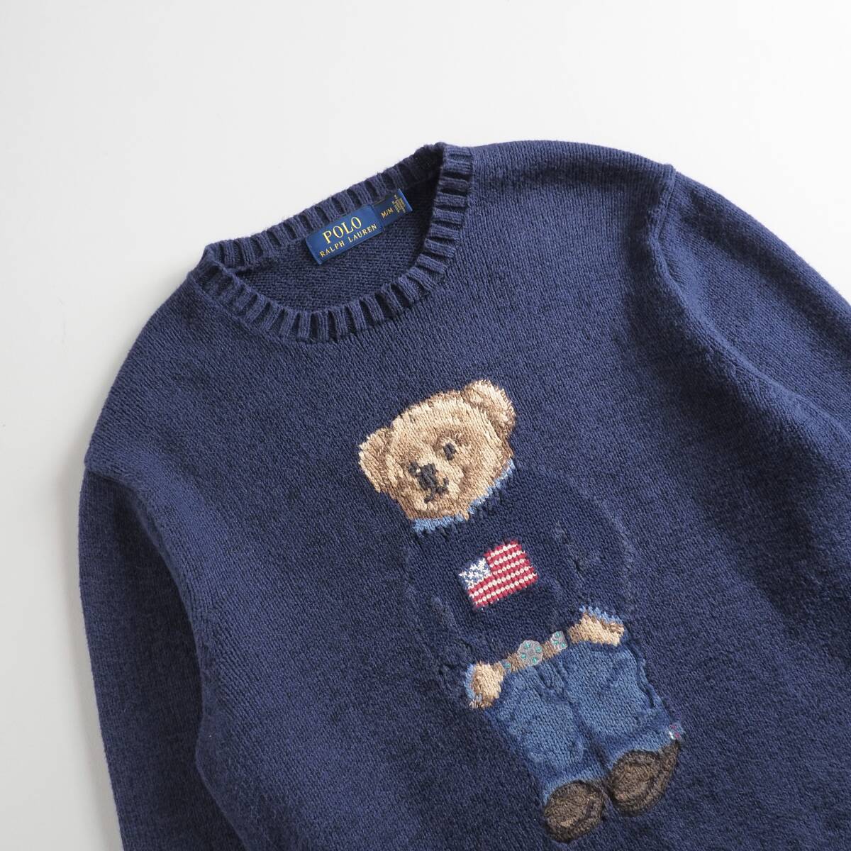ラルフローレン Ralph Lauren 希少 ニット セーター ポロベア ラルフローレン Ralph Lauren 希少 ニット セーター ポロベア