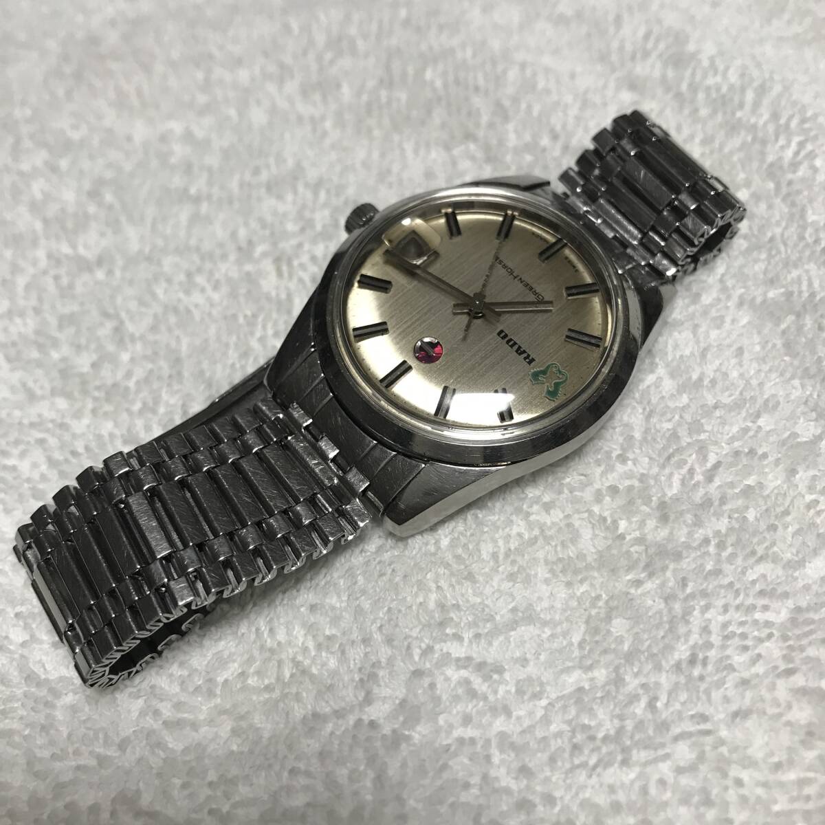 希少 ラドー グリーンホース 稼働品 RADO greenhorse 11840 希少 ラドー グリーンホース 稼働品 RADO greenhorse 11840