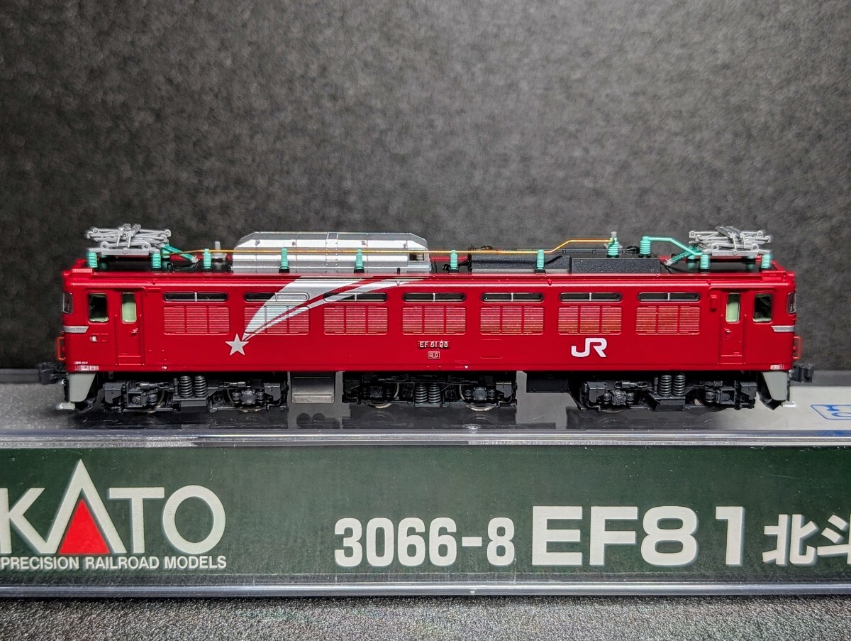 Yahoo!オークション - KATO 3066-8 EF81北斗星色 電気機関車 N