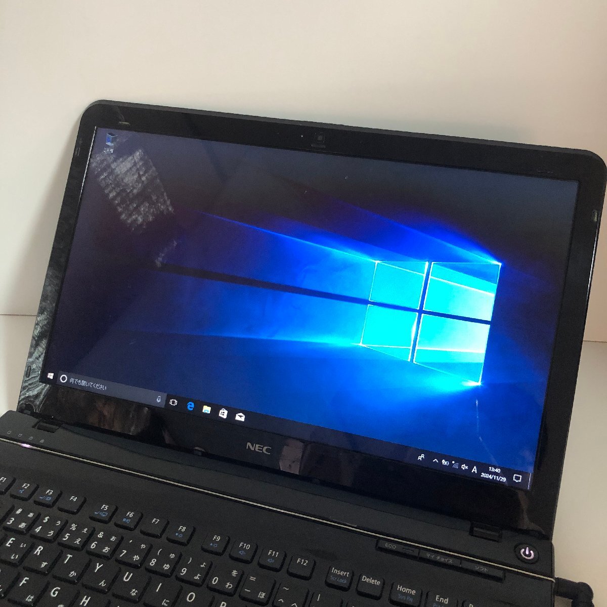 Y8-489 NEC LaVie S LS150/H LS150HS6B メモリ4GB CPU 2.30 Win10 WIFI 動作品 愛知 100サイズ_画像8