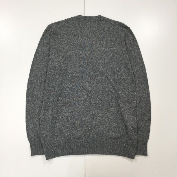 2408F-285 メンズ American Eagle アメリカン イーグル グレー ニットセーター M 【送料一律！800円】