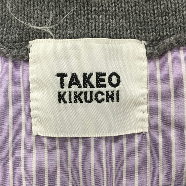 2408F-287 メンズ TAKEO KIKUCHI タケオキクチ グレー その他 2 【送料一律！800円】_画像2