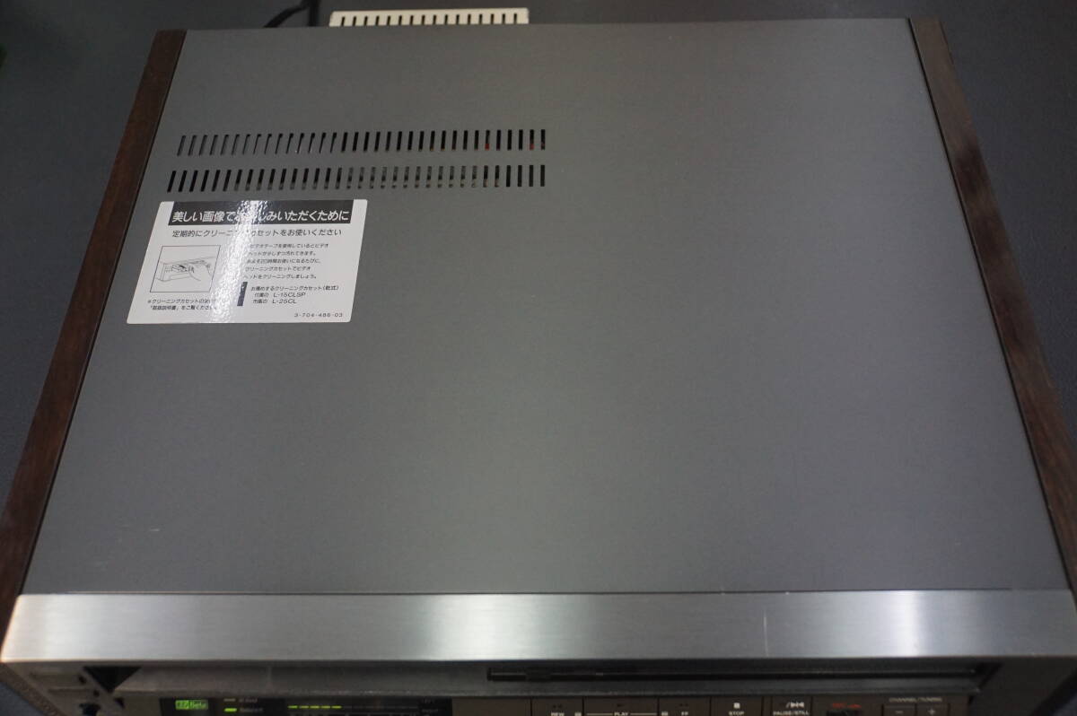 SONY◇model-EDV-6000◇EDベータデッキ◇映音ピンケーブル付き SONY◇model-EDV-6000◇EDベータデッキ◇映音ピンケーブル付き