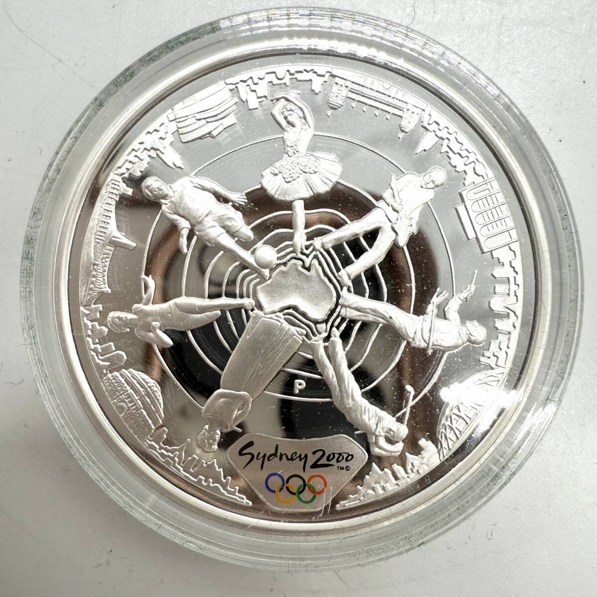 シドニーオリンピック 5ドル銀貨 2000年 31.8g アンティーク シドニーオリンピック 5ドル銀貨 2000年 31.8g アンティーク