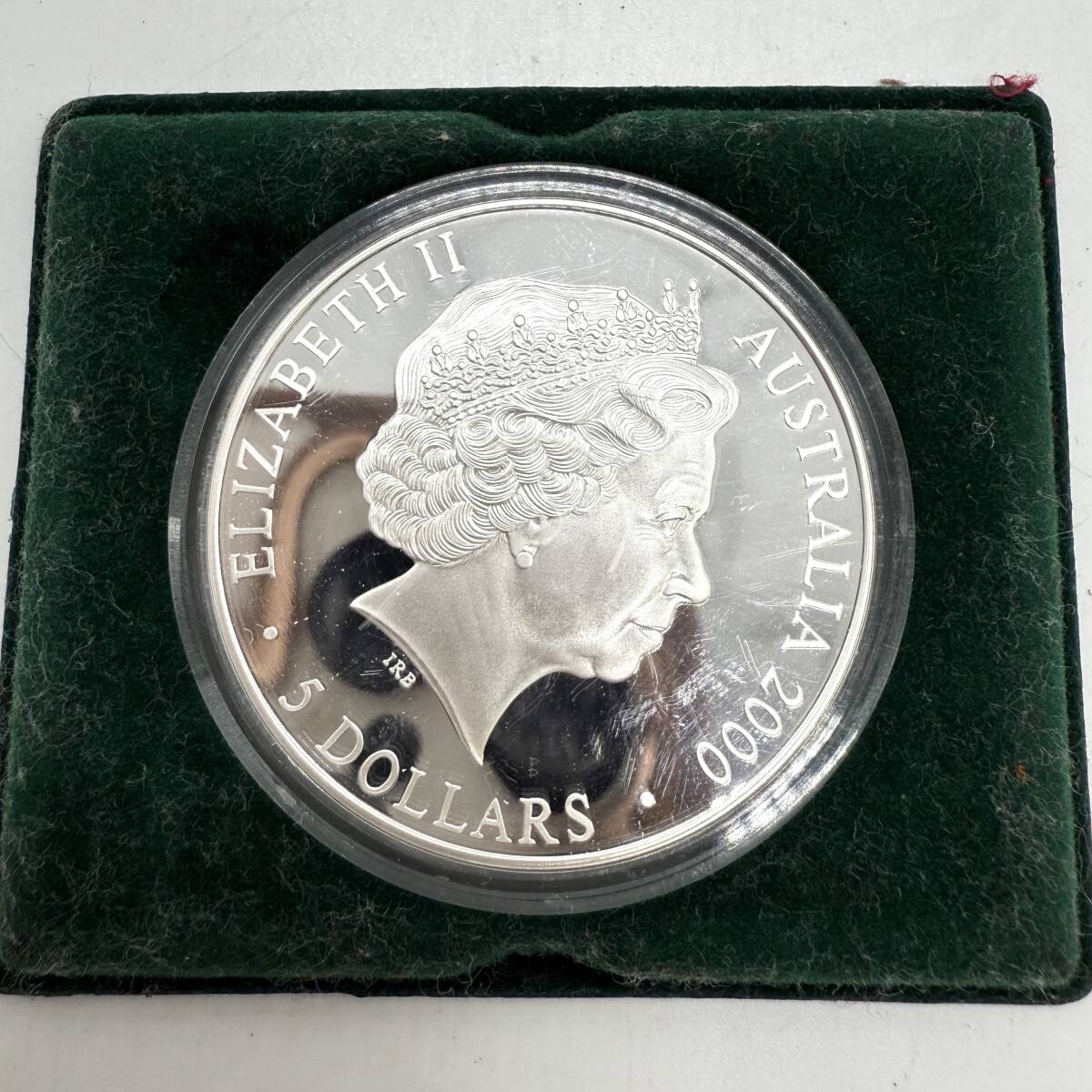 シドニーオリンピック 5ドル銀貨 2000年 31.8g アンティーク シドニーオリンピック 5ドル銀貨 2000年 31.8g アンティーク