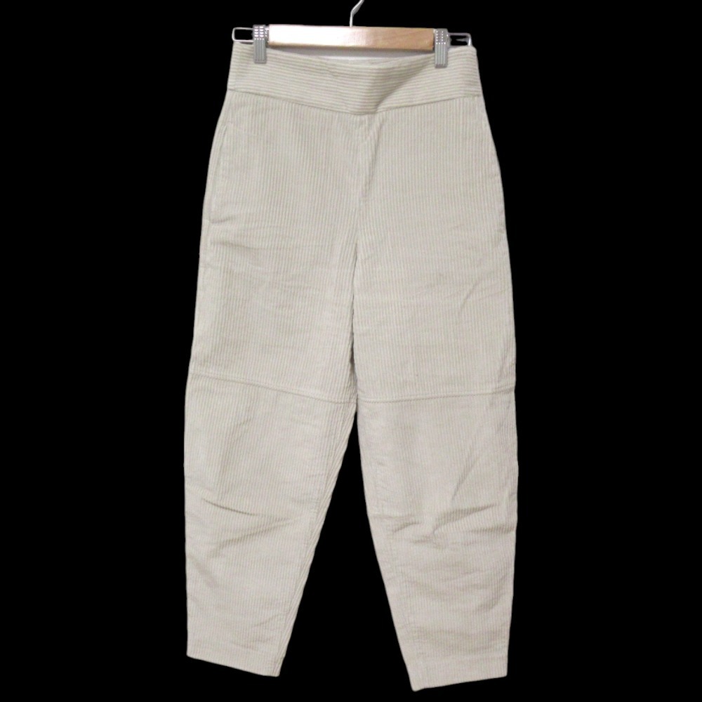 美品 21AW BRUNELLO CUCINELLI ブルネロクチネリ コーデュロイ テーパードパンツ I38 ベージュ