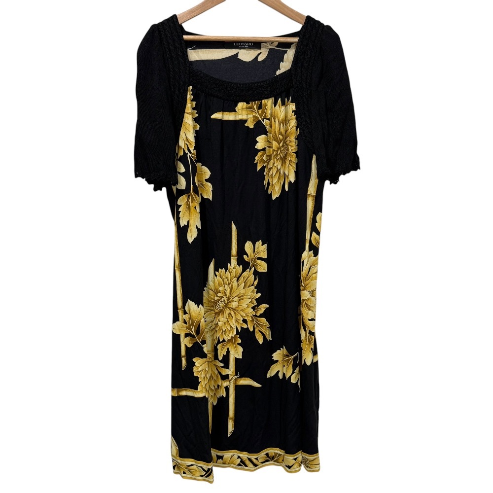 Yahoo!オークション - 美品 LEONARD FASHION レオナール Yahoo!オークション - 美品 LEONARD FASHION レオナール