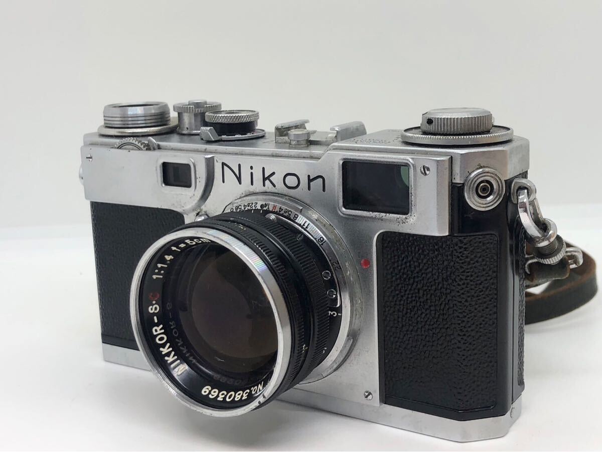 Nikon ニコン S2 NIKKOR-S・C 1:1.4 f=5cm レンジファインダー Nikon ニコン S2 NIKKOR-S・C 1:1.4 f=5cm レンジファインダー