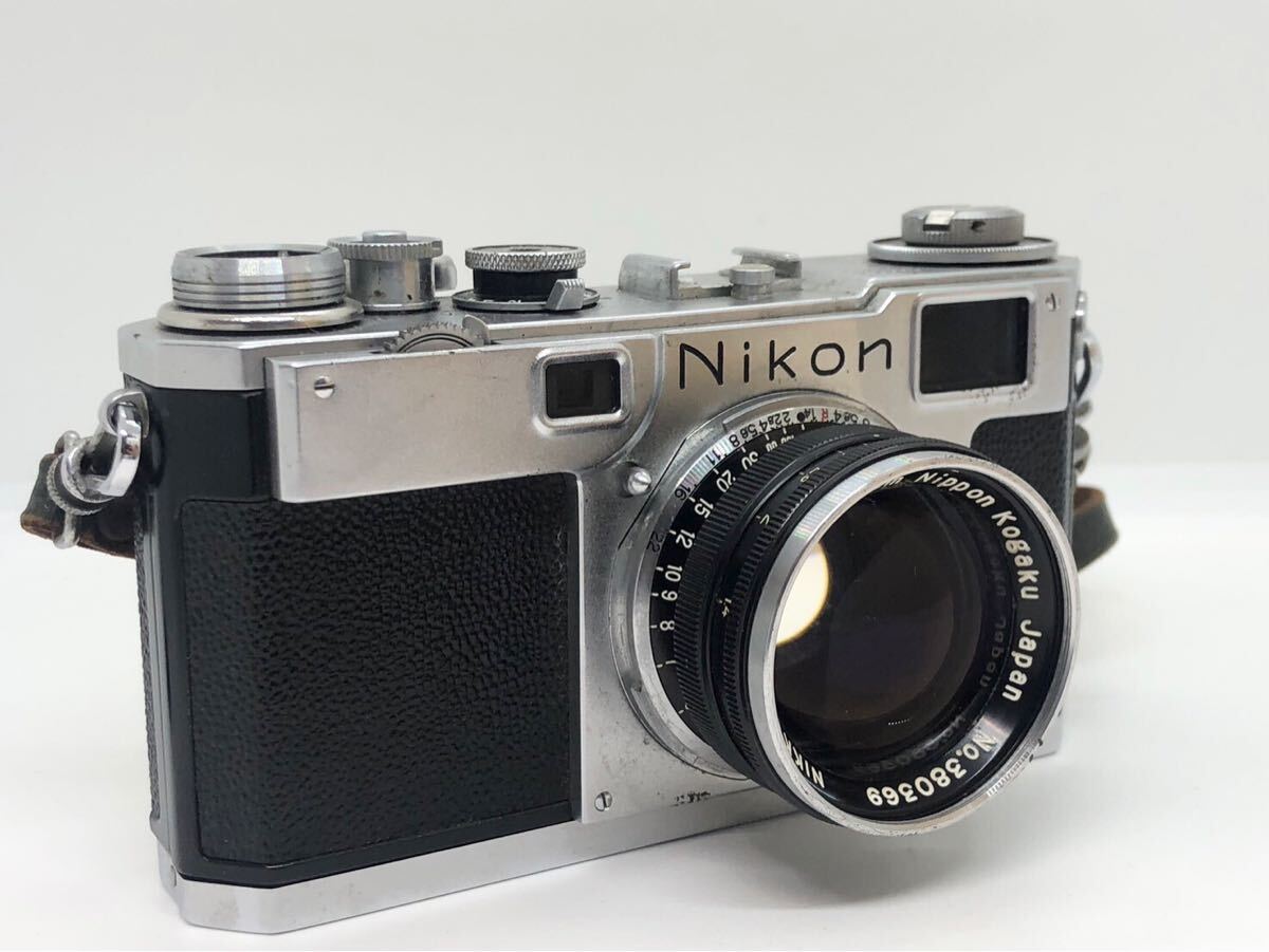 Nikon ニコン S2 NIKKOR-S・C 1:1.4 f=5cm レンジファインダー Nikon ニコン S2 NIKKOR-S・C 1:1.4 f=5cm レンジファインダー