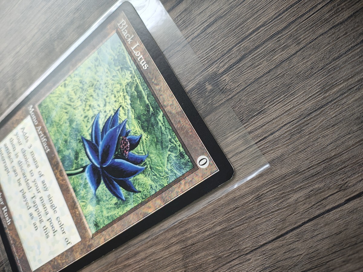 マジックザギャザリング ブラックロータス 大判カード MTG Black