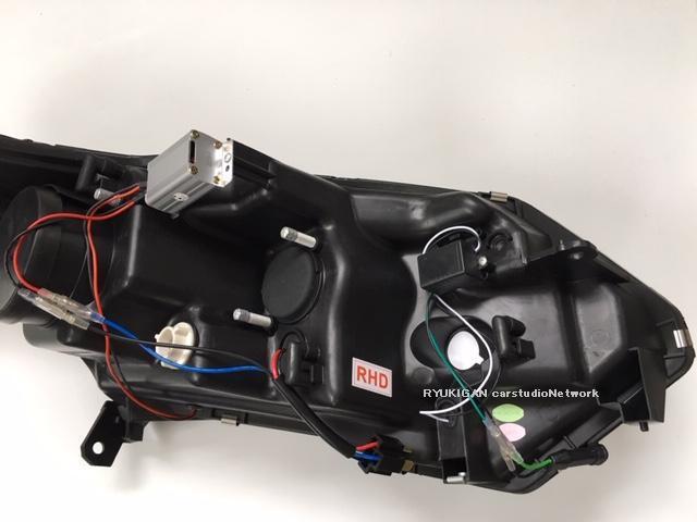 送料無料 2016～ ホンダ ヴェゼル VESEL VEZEL H-RV 日本光軸仕様 プロジェクター ヘッドライト クロームメッキ HRV