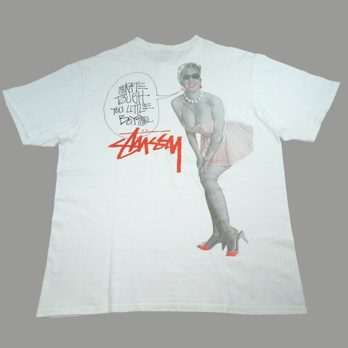 Stussy Skate Tough Tee White 白 L ステューシー スケートタフ Stussy Skate Tough Tee White 白 L ステューシー スケートタフ