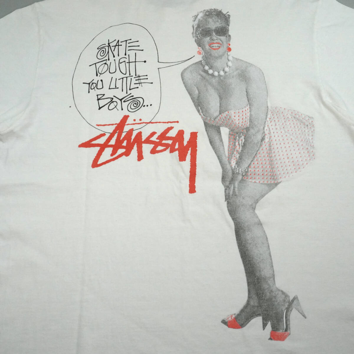Stussy Skate Tough Tee White 白 L ステューシー スケートタフ Stussy Skate Tough Tee White 白 L ステューシー スケートタフ