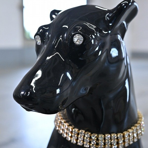 イタリア製 20万 AHURA社 置物 オブジェ 犬 ドーベルマン A 店舗 イタリア製 20万 AHURA社 置物 オブジェ 犬 ドーベルマン A 店舗