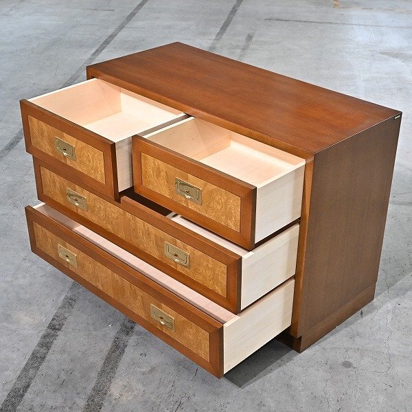 カリモク】【Domaniモーガントン】木製チェスト karimoku