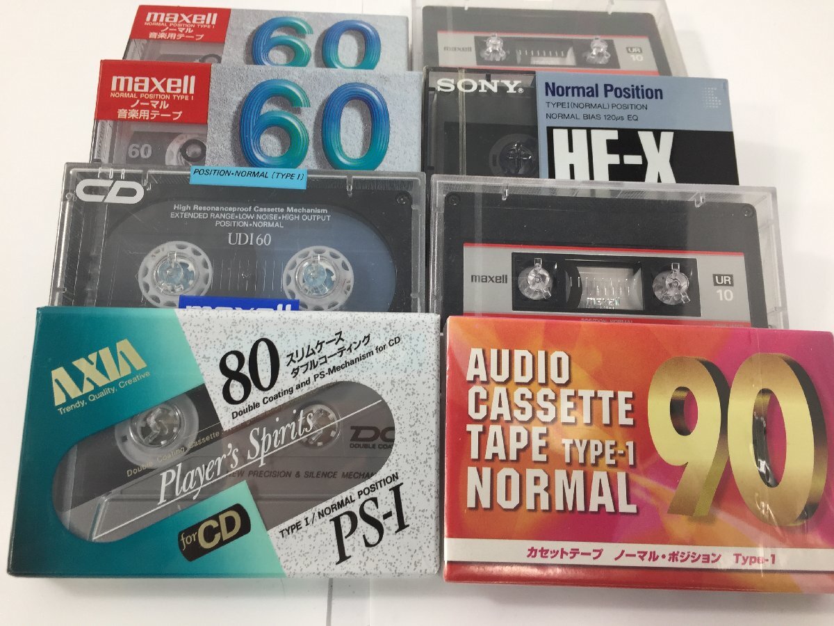 カセットテープ ノーマルポジション 未開封品 50本まとめて カセットテープ ノーマルポジション 未開封品 50本まとめて
