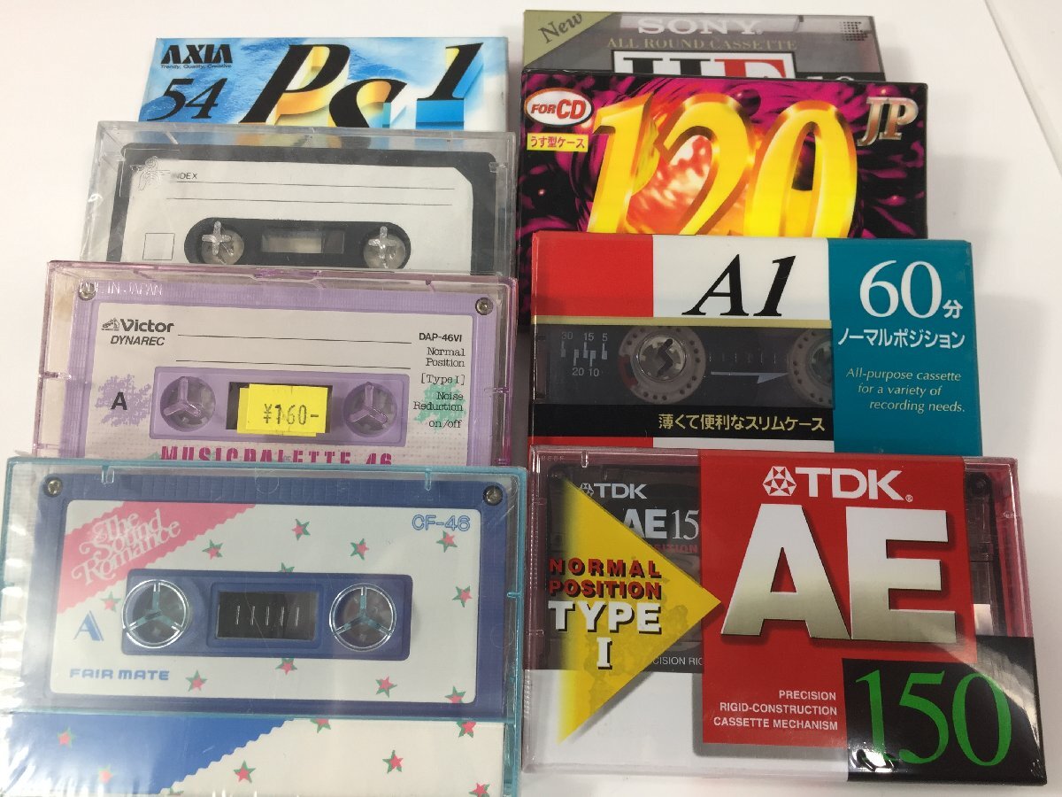 カセットテープ ノーマルポジション 未開封品 50本まとめて カセットテープ ノーマルポジション 未開封品 50本まとめて