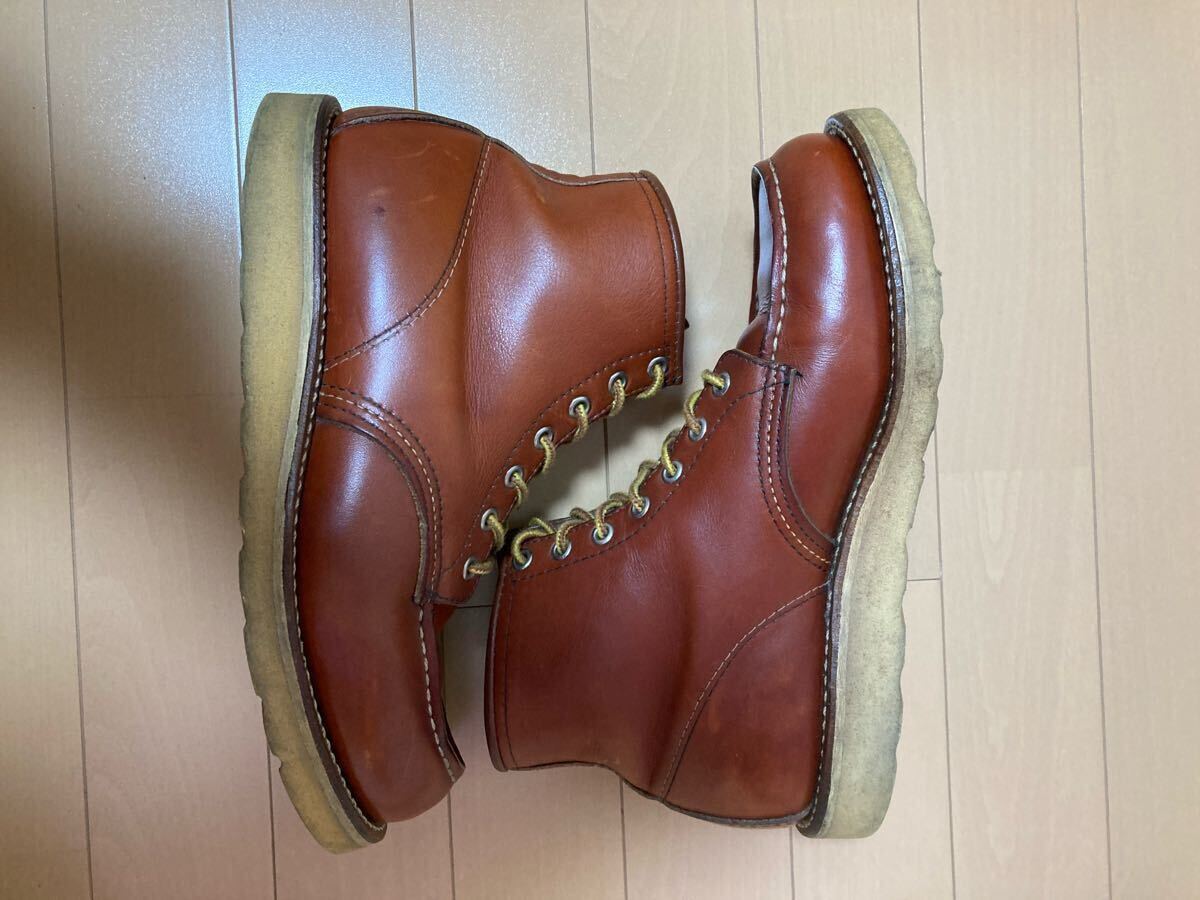箱付 犬タグ 90年製 875 RED WING ブーツ US7 25 アイリッシュ
