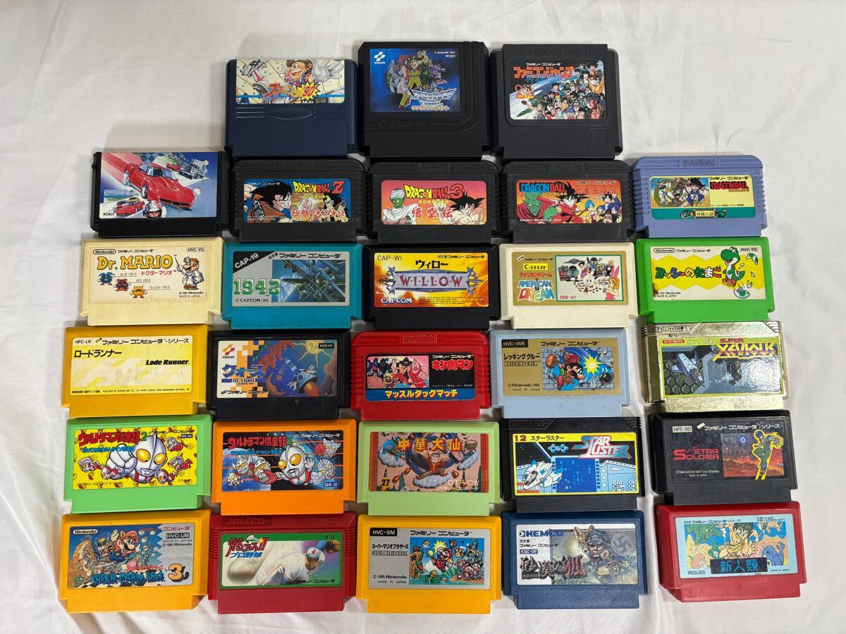 FCソフト【ダブり無し 128本セット】ロックマン2/ロボコップ2