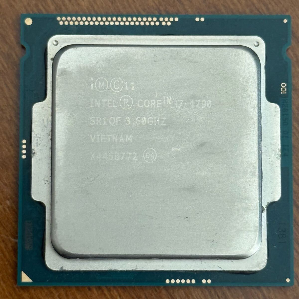 送料無料 動作確認済 Intel Core i7 4790 3 60GHz SR1QF LGA1150 送料無料 動作確認済 Intel Core i7 4790 3 60GHz SR1QF LGA1150