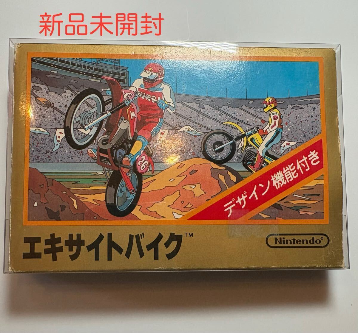 新品・未開封】エキサイトバイク FC ファミコンソフト 任天堂 新品・未開封】エキサイトバイク FC ファミコンソフト 任天堂