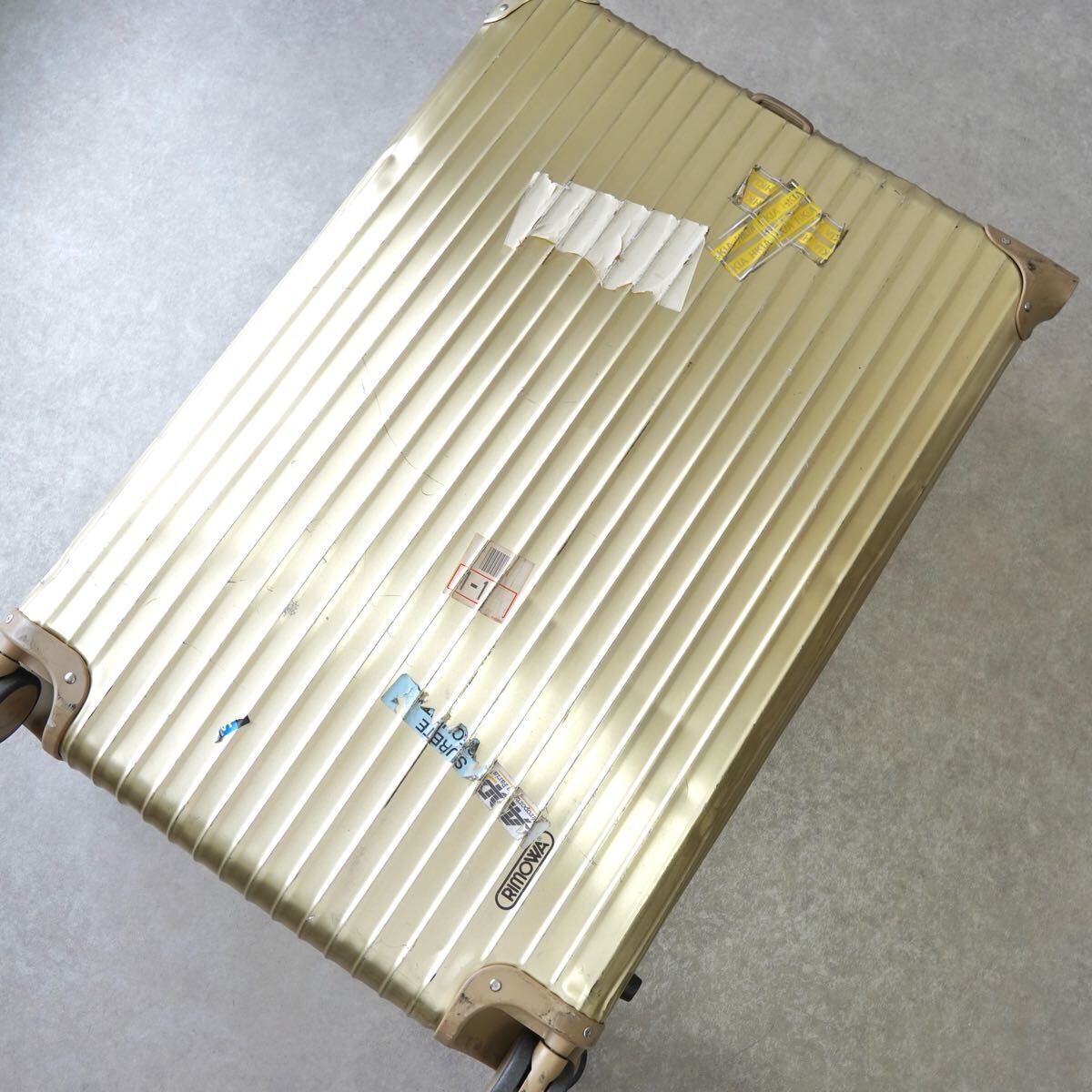 RIMOWA リモワ 80L スーツケース キャリーケース シャンパン RIMOWA リモワ 80L スーツケース キャリーケース シャンパン