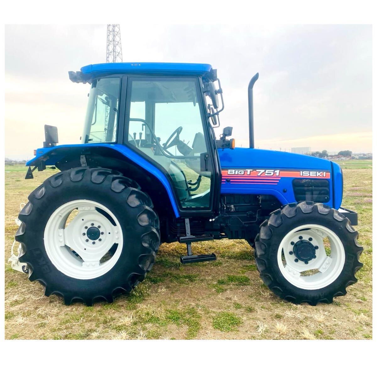 イセキトラクターBIG-T751☆75馬力☆逆転PTO☆水平☆使時間1130H イセキトラクターBIG-T751☆75馬力☆逆転PTO☆水平☆使時間1130H