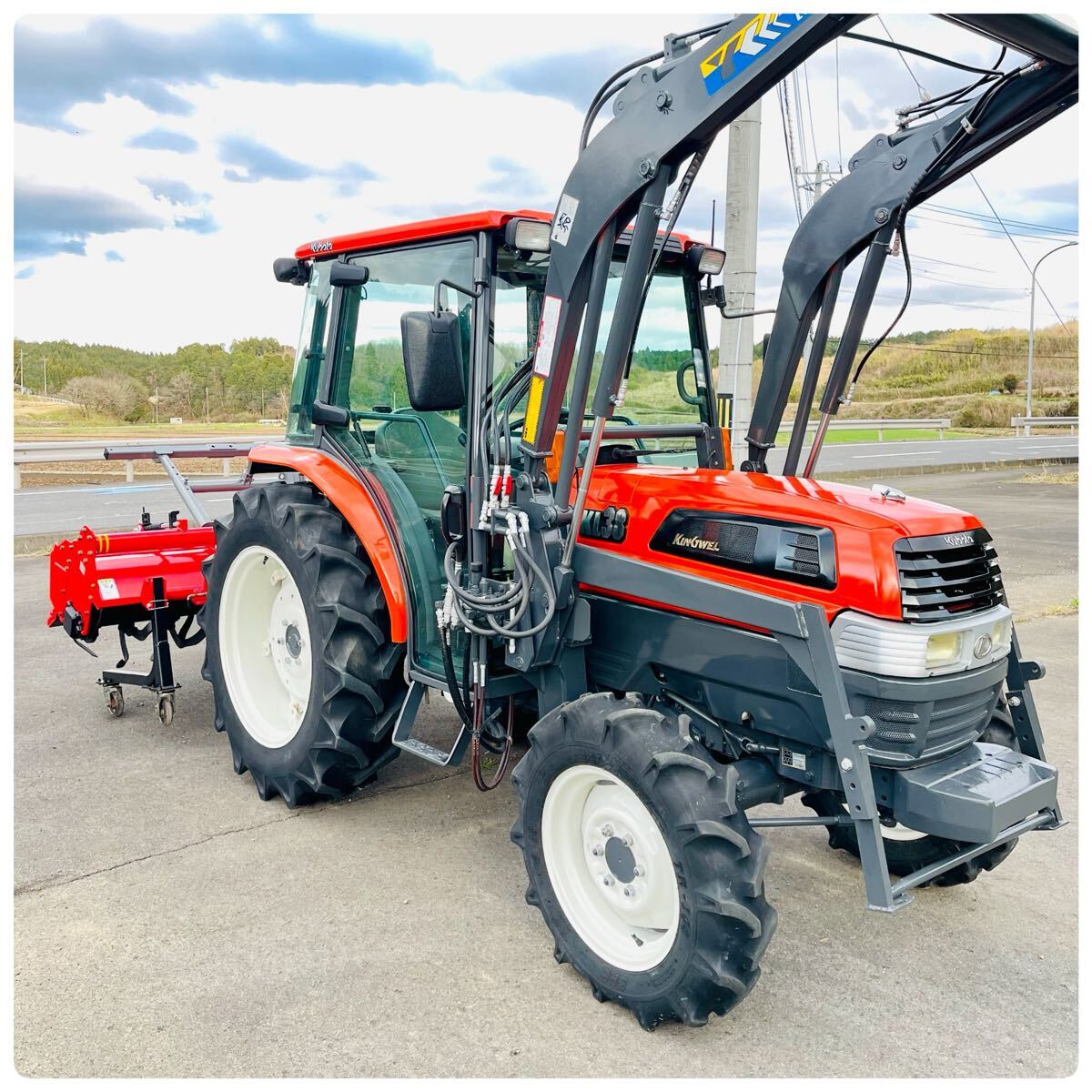 クボタトラクターKL38☆38馬力☆706H☆ニプロロタリーSX1810 クボタトラクターKL38☆38馬力☆706H☆ニプロロタリーSX1810