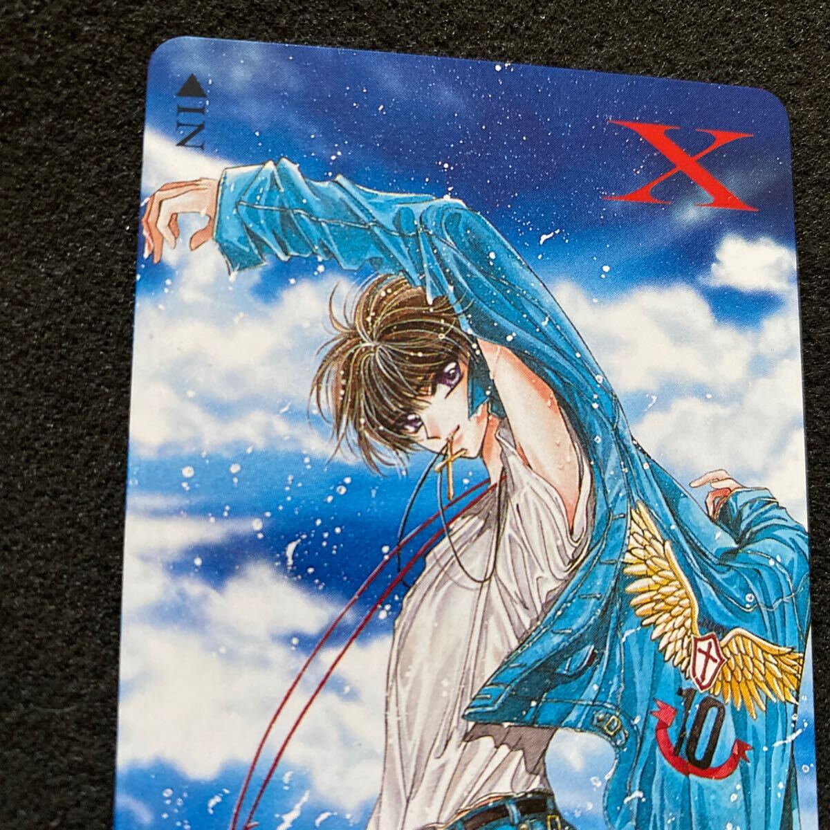 CLAMP X エックス テレカ 未使用品 司狼神威 月刊ASUKA 角川書店 CLAMP X エックス テレカ 未使用品 司狼神威 月刊ASUKA 角川書店