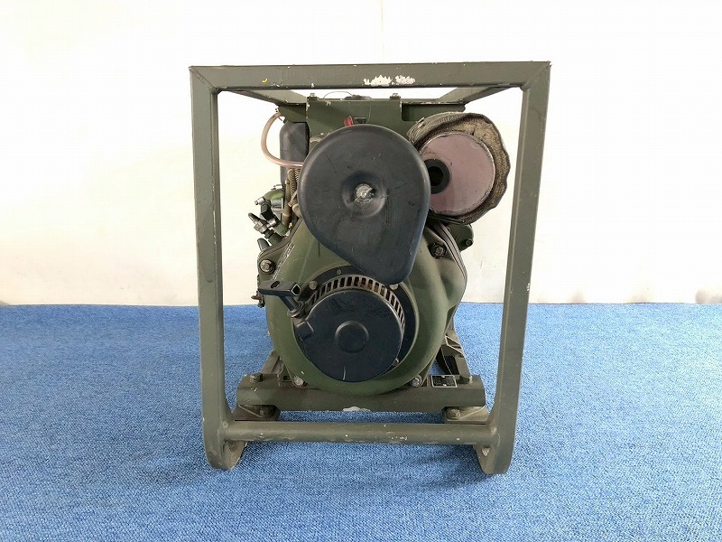 米軍放出品】DEWEY 発電機 2KW ジェネレーター ヤンマー 米軍放出品】DEWEY 発電機 2KW ジェネレーター ヤンマー