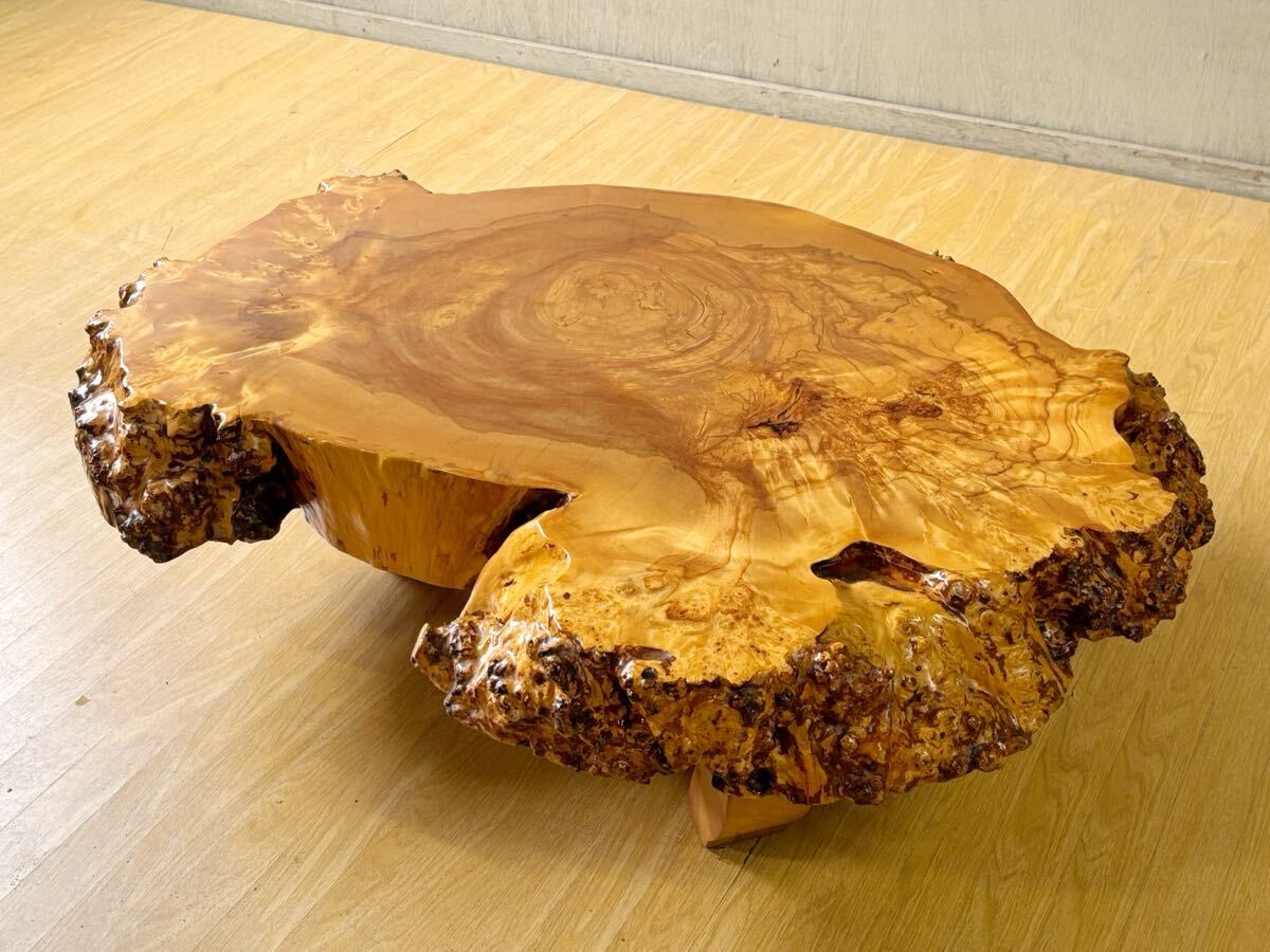唐木 花梨 一枚板 88×69cm 板厚10.5cm 無垢 瘤杢 座卓座敷机 唐木 花梨 一枚板 88×69cm 板厚10.5cm 無垢 瘤杢 座卓座敷机