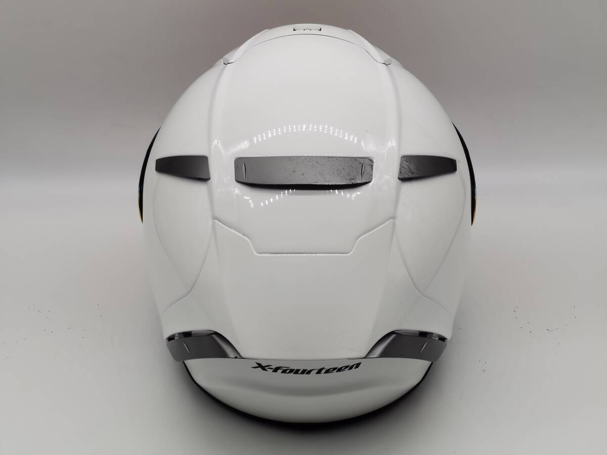 中古 SHOEI X-Fourteen M ホワイトX14 SHOEI ショウエイ X-Fourteen エックス - フォーティーン X14