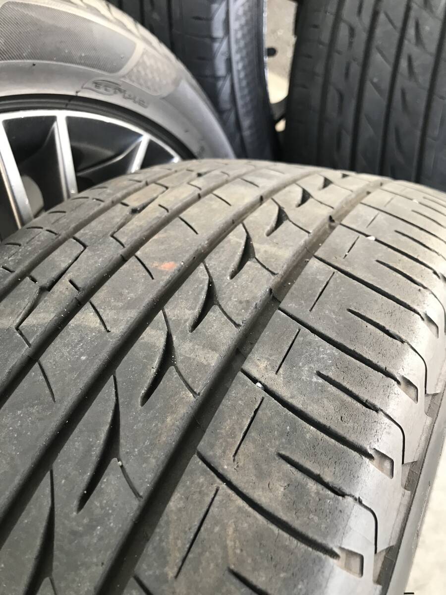 18インチ モデリスタホイール 225/45R18 中古タイヤホイール4本 18インチ モデリスタホイール 225/45R18 中古タイヤホイール4本