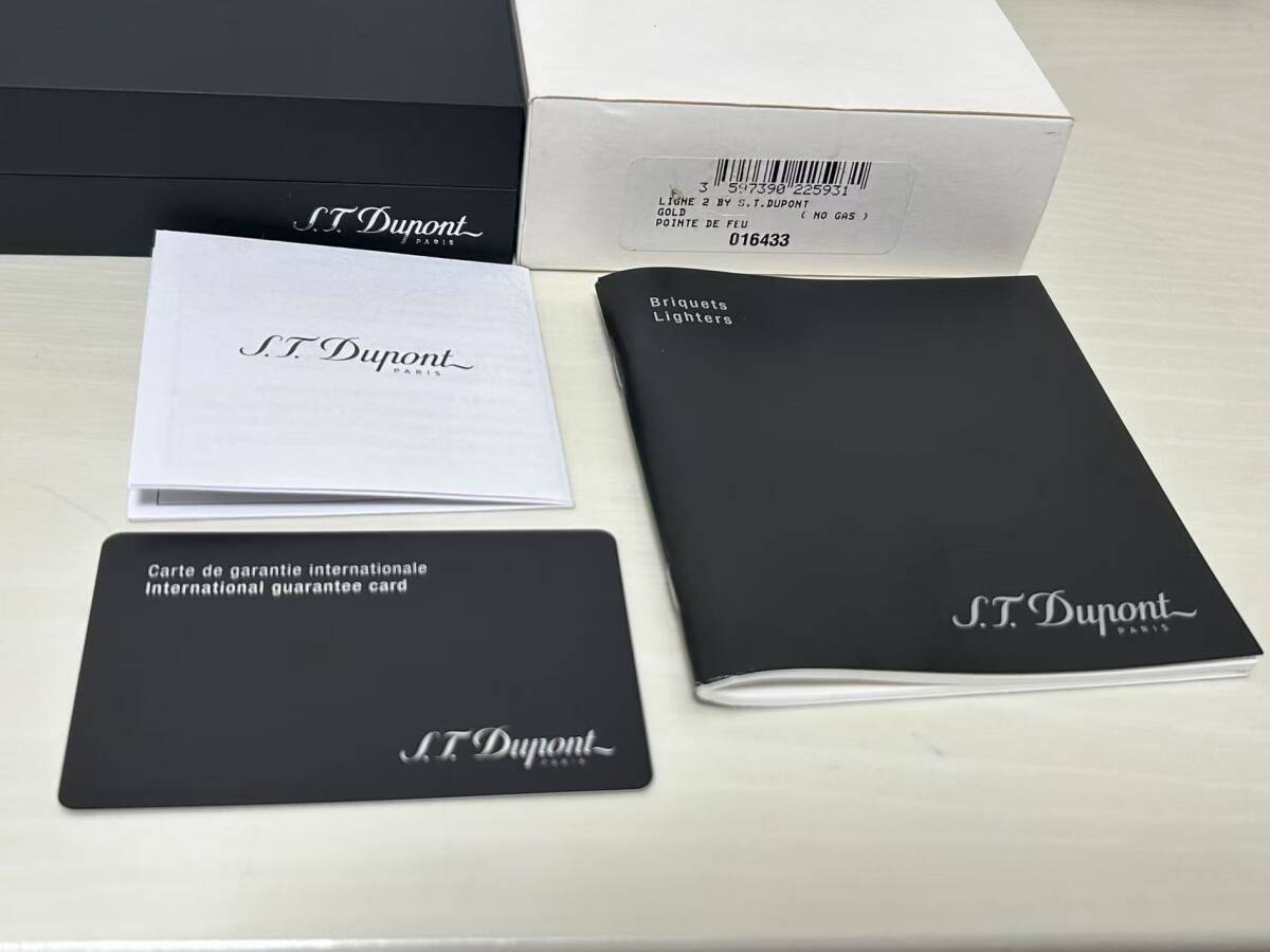 美品☆ST Dupont デュポン ガスライター ゴールド 花火ok カート 美品☆ST Dupont デュポン ガスライター ゴールド 花火ok カート