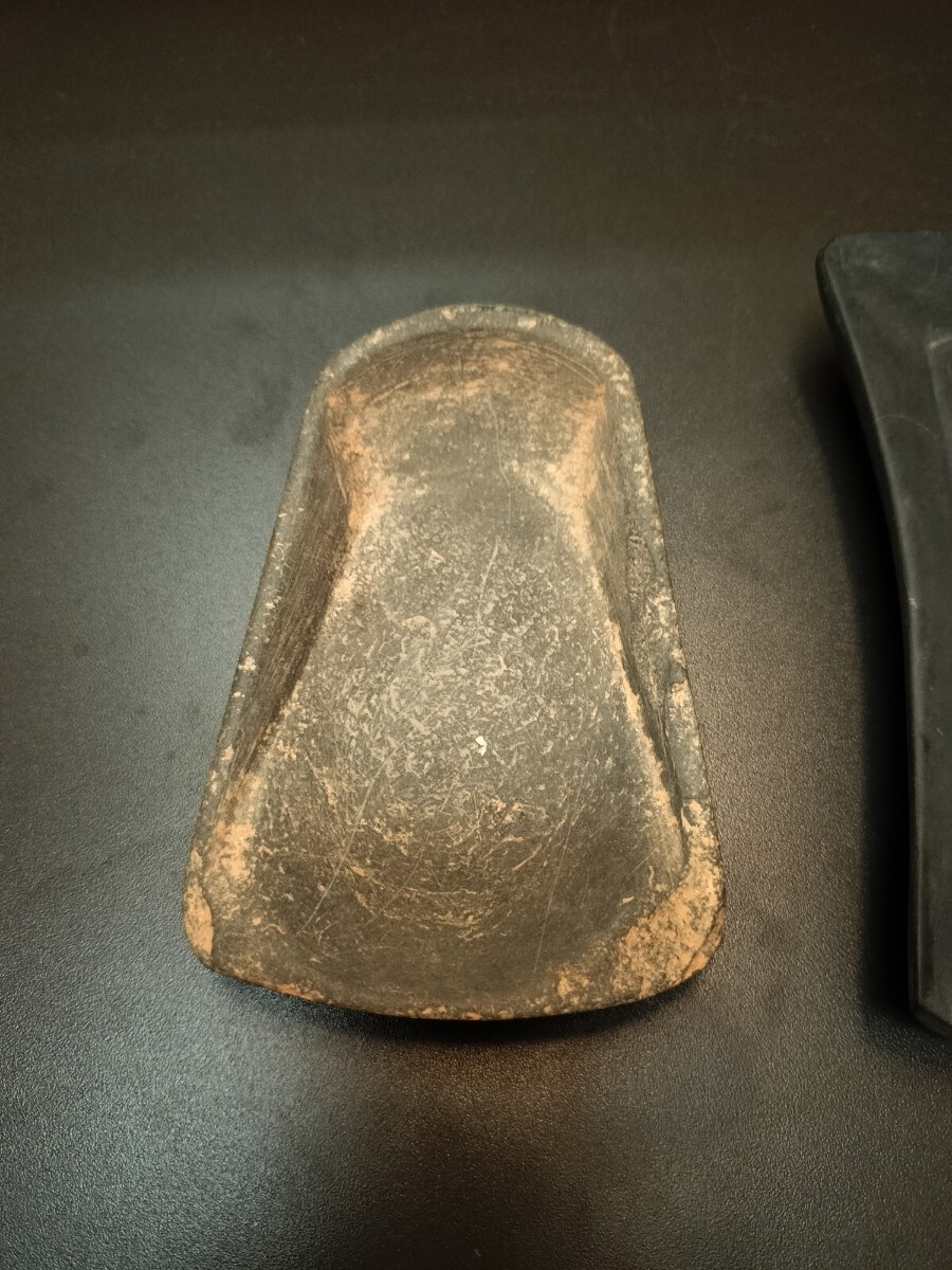 古硯 3点 風字硯 石硯 箕形 足付 歙州硯 宋代 石器 中国 美術 古硯 3点 風字硯 石硯 箕形 足付 歙州硯 宋代 石器 中国 美術