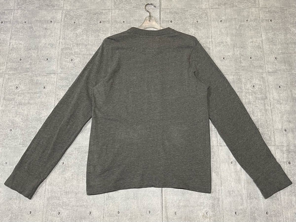 アバクロンビー＆フィッチ ロングスリーブ Tシャツ ロンT 長袖T A＆F　　Abercrombie＆Fitch プリント ワッペン 刺繍 ハイデザイン YL1943_画像3