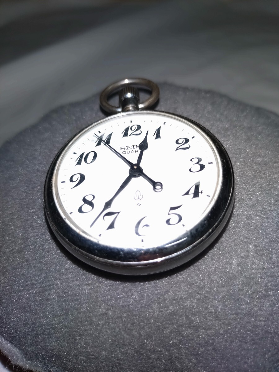 鉄道 国鉄 懐中時計 SEIKO クォーツ 動輪マーク (国鉄)|売買 鉄道 国鉄 懐中時計 SEIKO クォーツ 動輪マーク (国鉄)|売買