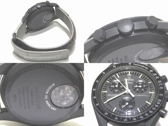 美品 OMEGA × swatch ムーンウォッチ クォーツ 時計 ミッション 美品 OMEGA × swatch ムーンウォッチ クォーツ 時計 ミッション