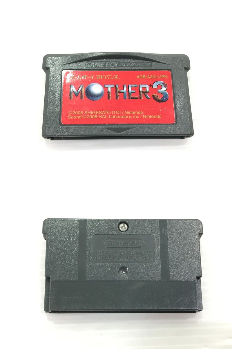 TAG【現状渡し品】☆GBA ソフト MOTHER3 箱、説有り☆〈023 TAG【現状渡し品】☆GBA ソフト MOTHER3 箱、説有り☆〈023