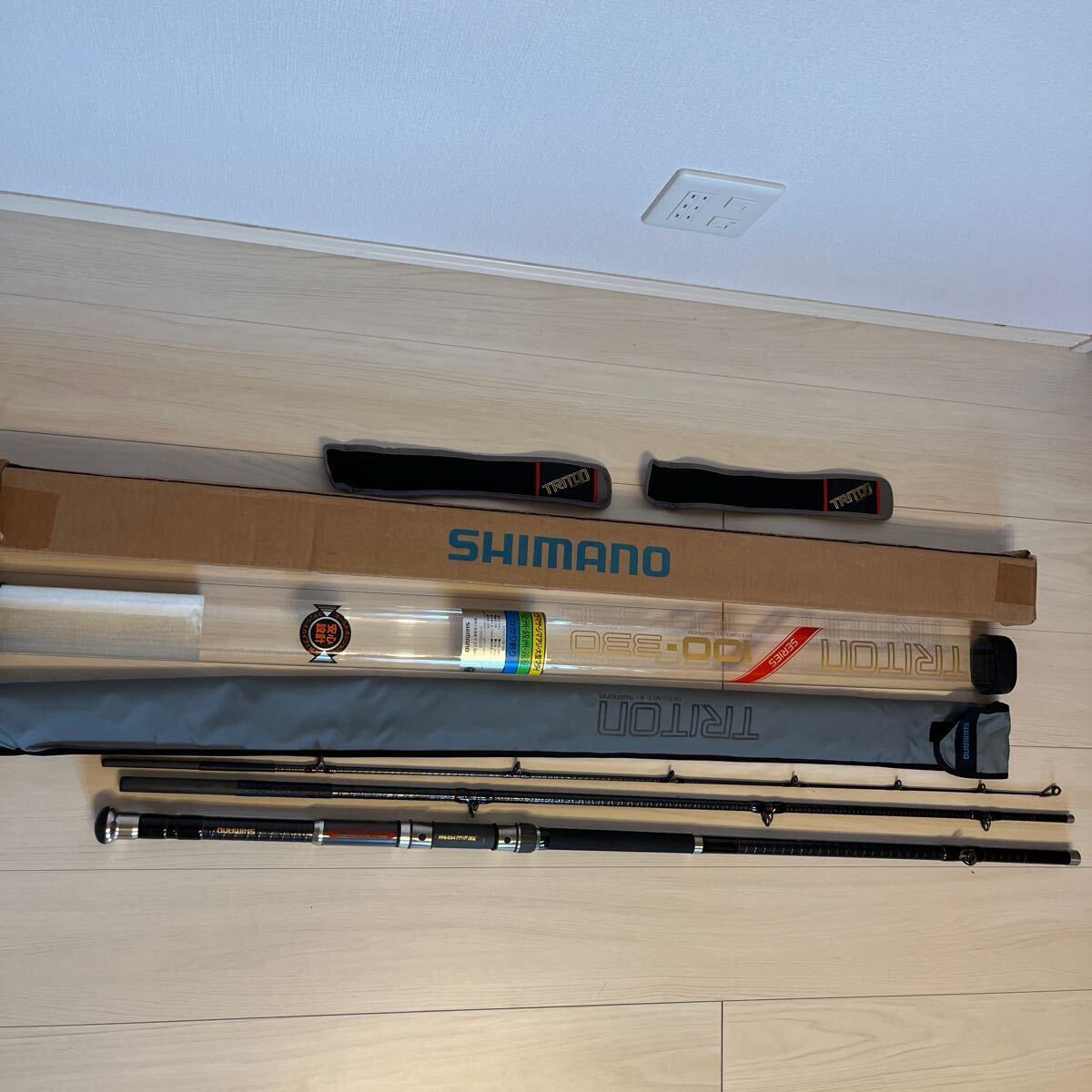 1円スタート SHIMANO シマノ TRITON トライトン 100-330 中古 1円スタート SHIMANO シマノ TRITON トライトン 100-330 中古