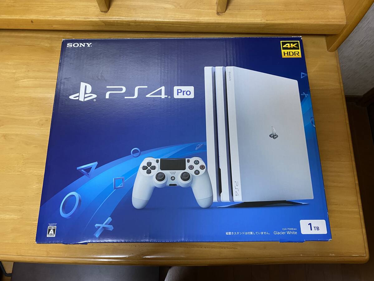 中古】PlayStation 4 Pro グレイシャー・ホワイト 1TB (CUH 中古】PlayStation 4 Pro グレイシャー・ホワイト 1TB (CUH